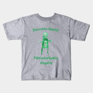 Devonta Smith Eagles Drawing Kids T-Shirt